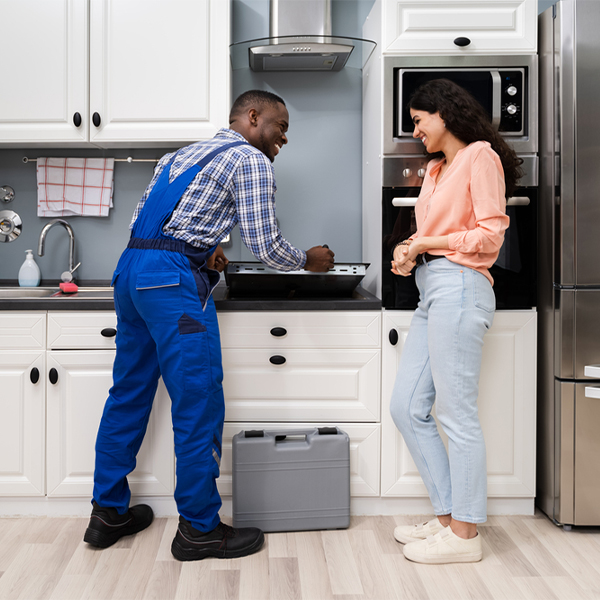 what kind of warranty do you offer on your cooktop repair services in Fayetteville PA